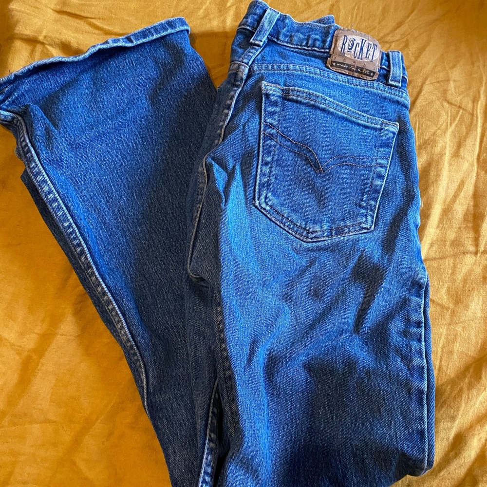 Vintage bell bottoms rocket brand